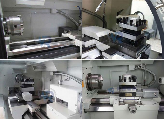 Ck6150-1000 Плоская кровать Cnc токарная машина 4 станции башня 1