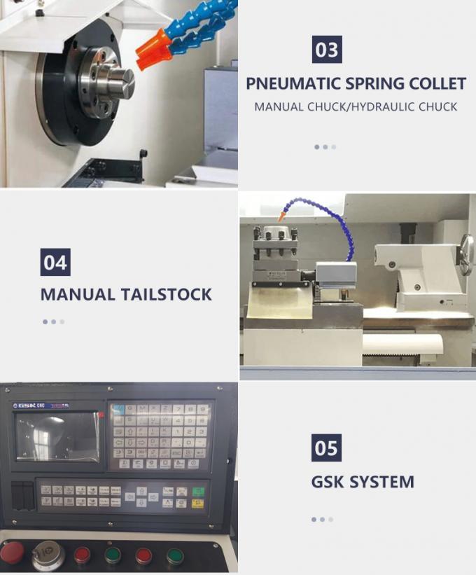 CK0640 Вертикальная CNC-машина для резки токарного станка автоматическая плоская кровать горизонтальная 2