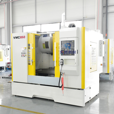 Cnc 3 осей вертикальный филируя обрабатывая разбивочных раздатчиков VMC850 машины с регулятором FNK