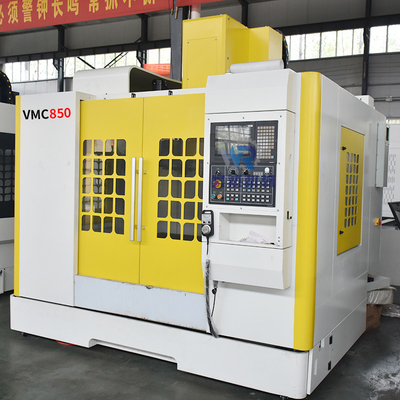 Cnc 3 осей вертикальный филируя обрабатывая разбивочных раздатчиков VMC850 машины с регулятором FNK