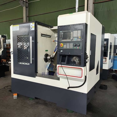 Склонная кровать Tck40 Гидравлический Чак Cnc Скручивающий Машины