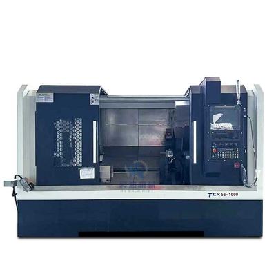 Горизонтальная Tck56-1000 Склонная кровать Cnc токарная машина высокая точность