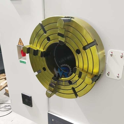 Qk1322 Двойной Чак Горизонтальная Плоская Кровать Автоматическая CNC Труба Резьба Машина для обработки металла