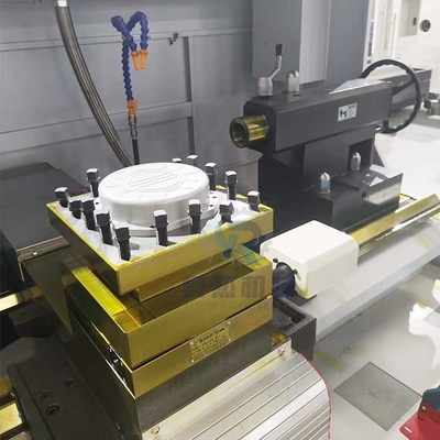 Qk1322 Двойной Чак Горизонтальная Плоская Кровать Автоматическая CNC Труба Резьба Машина для обработки металла
